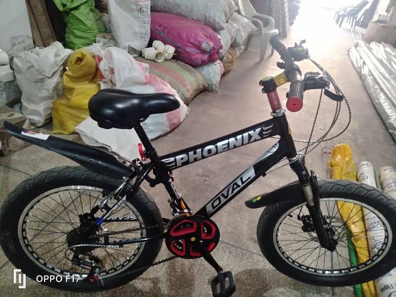 the cycle is in very good condition and used only 1 month phoenix 3