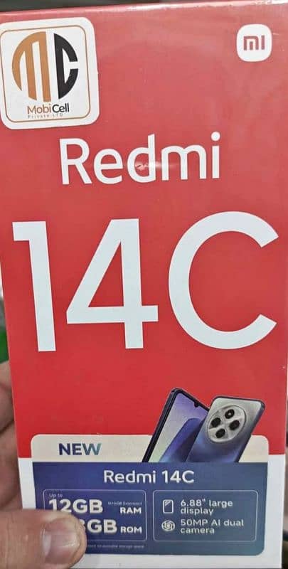 redmi 14C full new 12/128 5