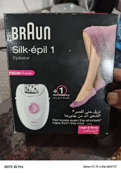 Braun silk epilator 1. . . . . Branded