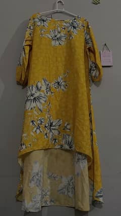 lulusar long dress yellow colour