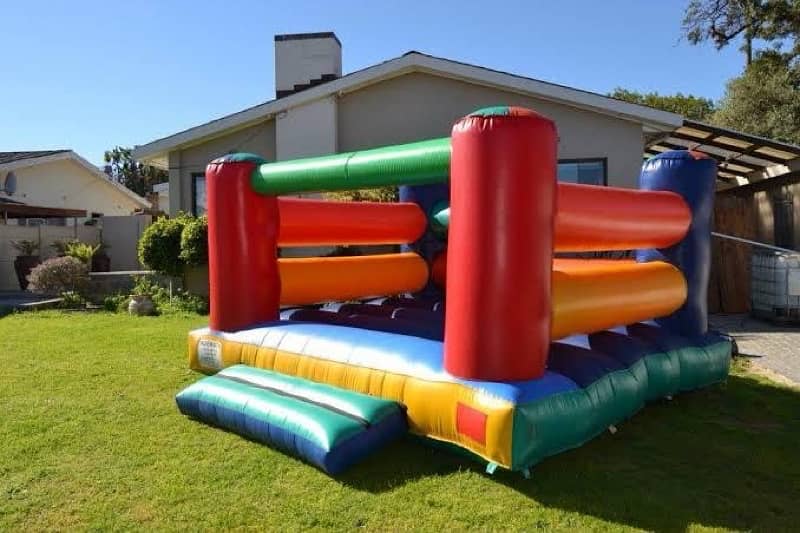 jumping castle / token ride / slide / jhuly / kiddi ride / kids / tram 4