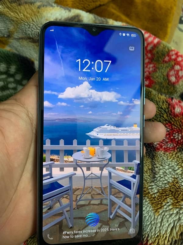 VIVO S1 4gb ram 128gb  SCREEN PR AK CHOTA SAI Scratche  or bake ok ha 3