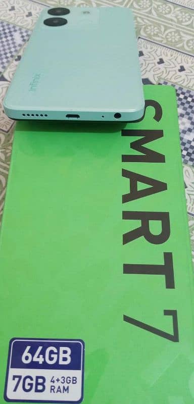 HI EVERYONE I'M SELLING MY SMART PHONE INFINIX SMART 7.4 / 64. 0