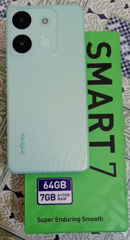 HI EVERYONE I'M SELLING MY SMART PHONE INFINIX SMART 7.4 / 64. 4