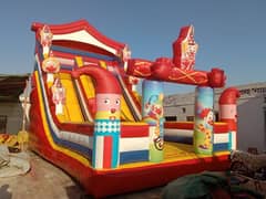 jumping castle/ token ride / slide / trampoline/ kiddi ride / jhuly