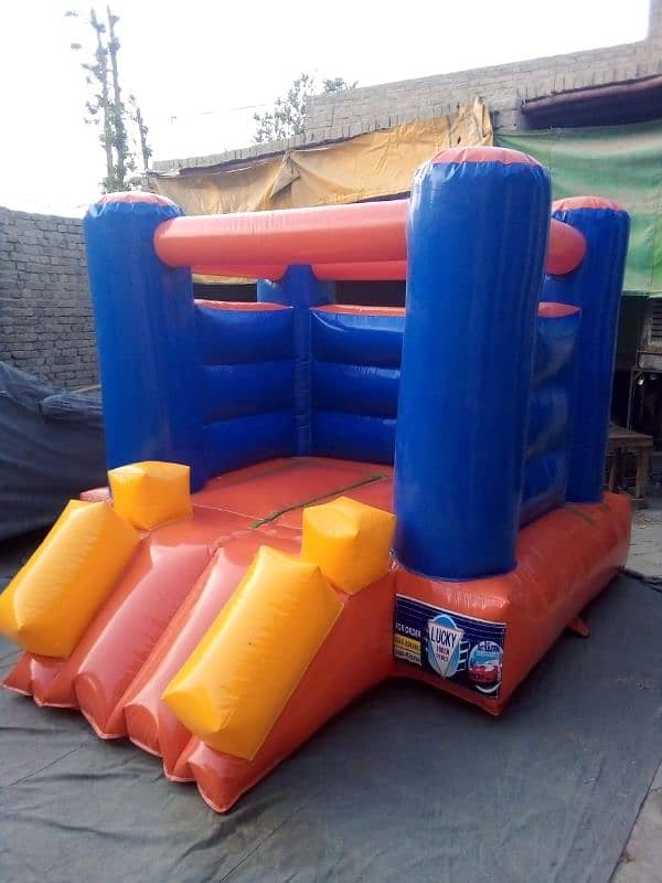 jumping castle/ token ride / slide / trampoline/ kiddi ride / jhuly 3