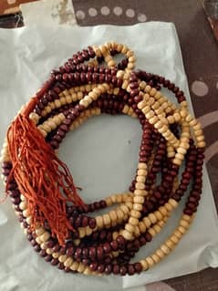 1000beads tasbeh injeer wood