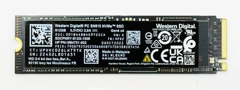 New WD SN810 128GB 512GB 1TB SSD M2 2230 2280 PCIe Gen4 x4 NVMe