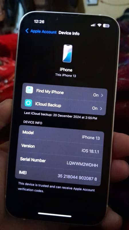 Iphone 13 Non PTA factory unlock 128Gb 1