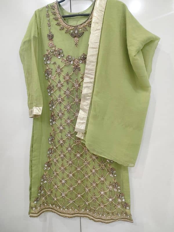 3 PC ladies stitched suits 6