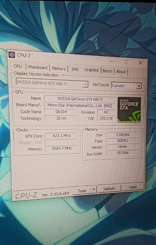 GTX 660TI OC PE ( 2GB ) 2