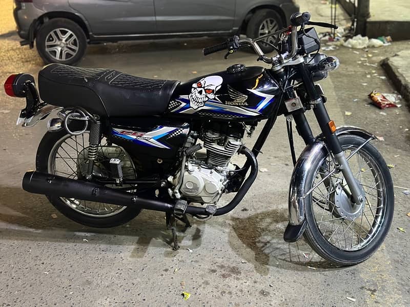 Honda CG 125 black 0