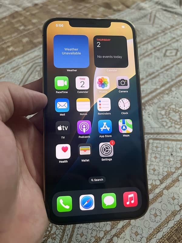 iphone 12 pro max 128 PTA 1