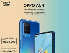 oppo a54 4gb 128gb