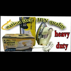 Nation star iron JPN quality full heavy duty