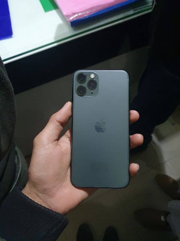 iphone 11pro 128 gb  physical plus e sim pta approved 2