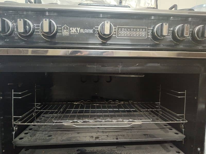 Skyflame Oven with 5 Burner stove 4