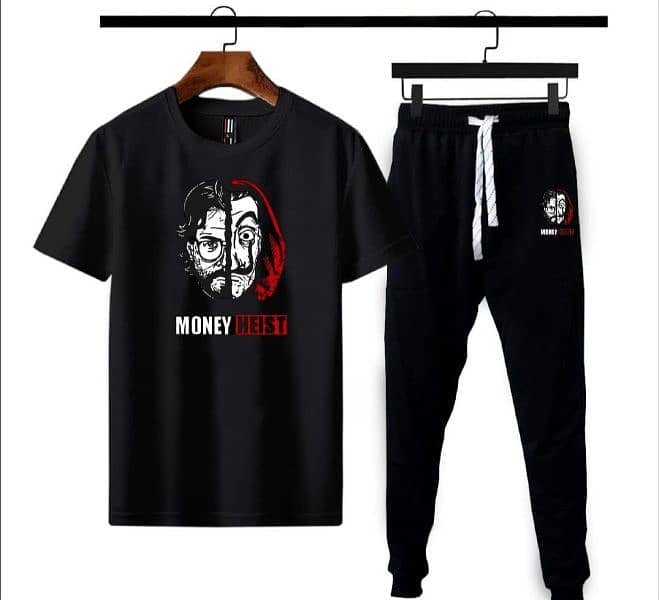 Men's micro polyester Money heist shirt and trouser 0