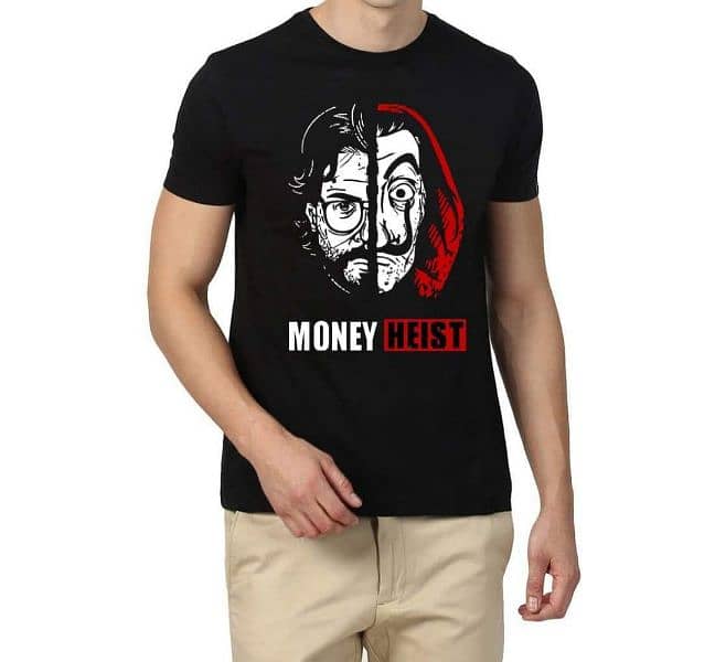 Men's micro polyester Money heist shirt and trouser 1