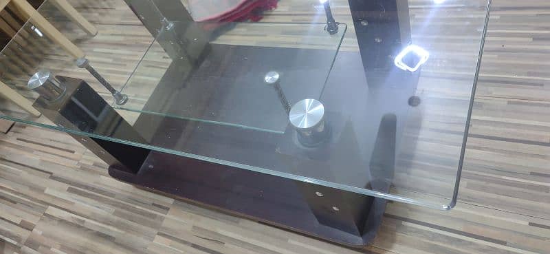 Center Table with Tempered Glass Top 0