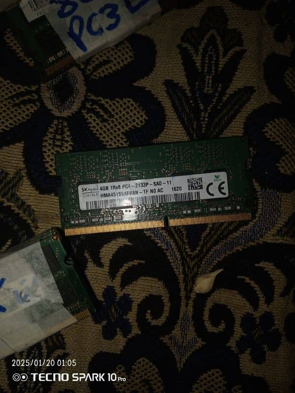 had and ram for sale give me best price list in description 1