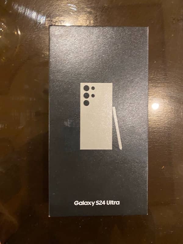 samsung s24 ultra just box open non pta 10/10 (0/3/3/5/9/4/6/9/8/5/2) 1