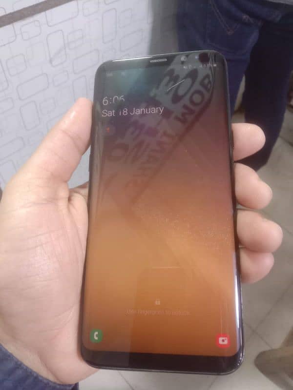 samsung s8+ pta offical aproved dual sim minor spod 3