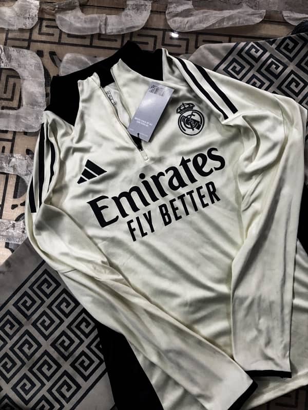 Brand New Real Madrid Drill Top For Sale 0