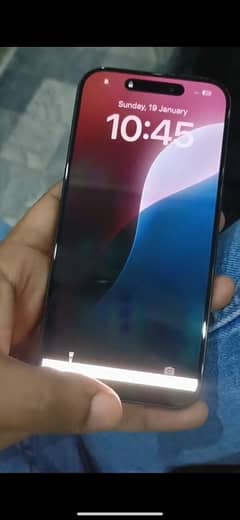 iphone 15 pro 256gb 100health non pta esim working 1 month