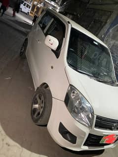 Suzuki Wagon R VXL 2017 white Very Good condition