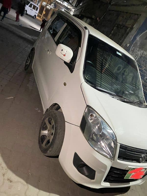 Suzuki Wagon R VXL 2017 white Very Good condition 0