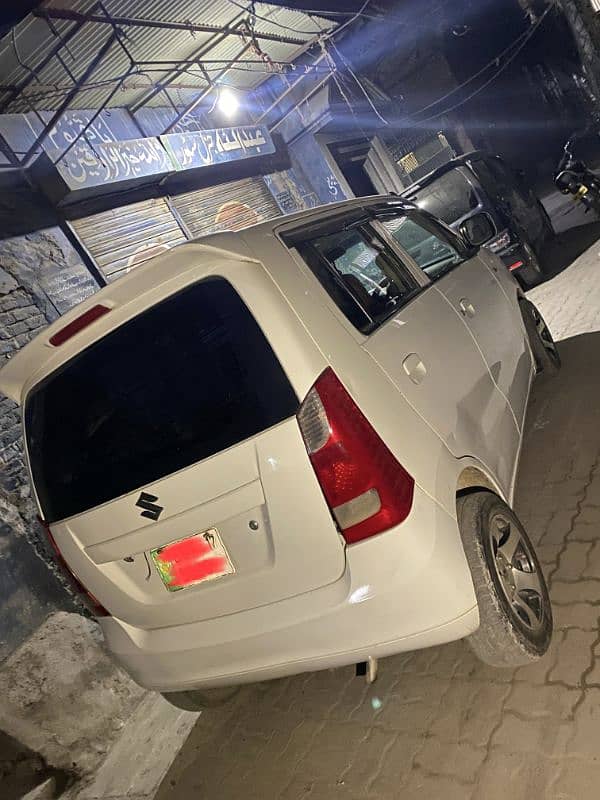 Suzuki Wagon R VXL 2017 white Very Good condition 6