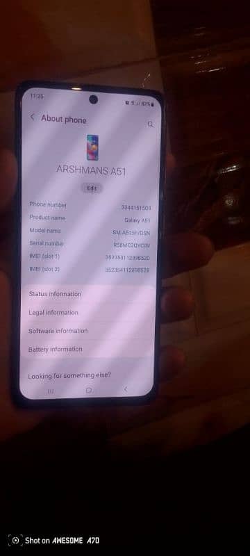 Samsung A51 6/128 pta officially approved,0335/9881853 9