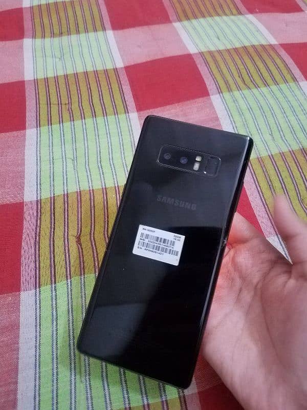 Samsung note 8 pta approved dual SIM with box 4