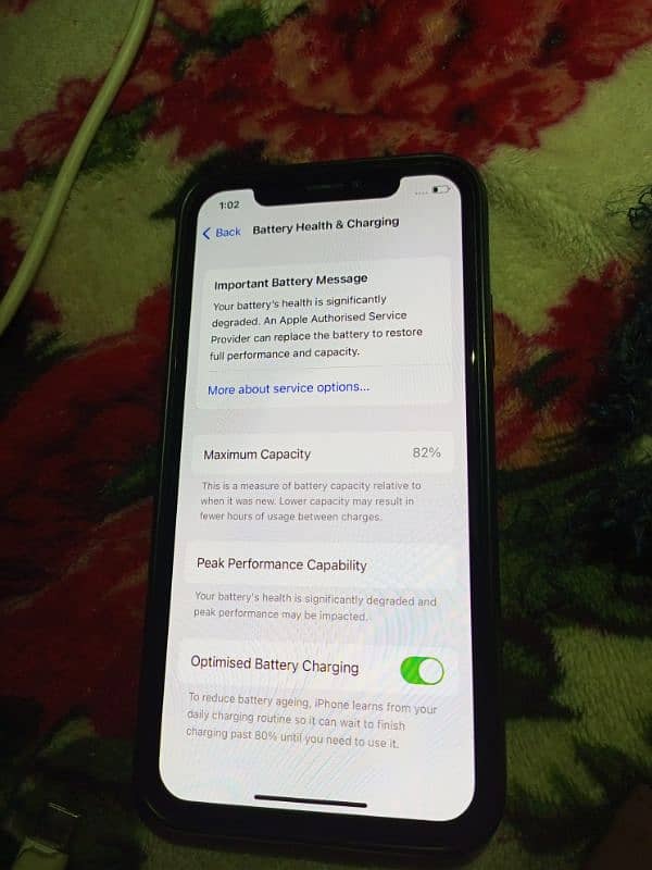 IPHONE X 256GB PTA APPROVED 2