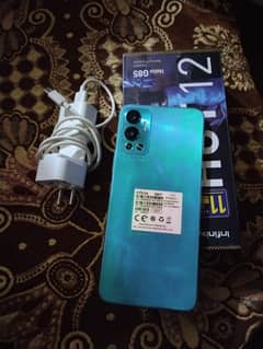 infinix hot 12.6+5 ram 128 gb memory 18 fast charger 5000 mah. .