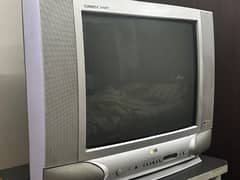 Perfect condition LG TV with a matching trolley