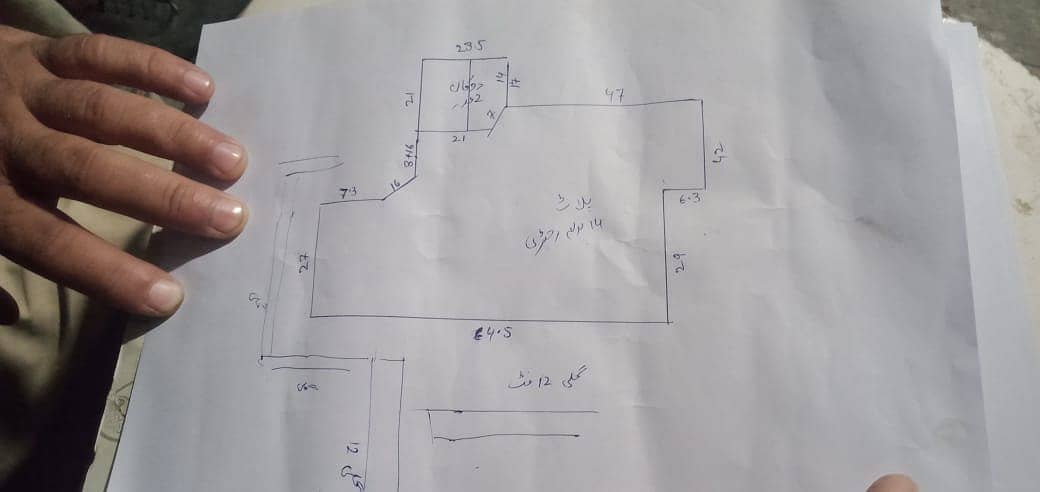 Two Shops With 14 Marla Back Land For Sale In Rawalpindi Near Tench 2