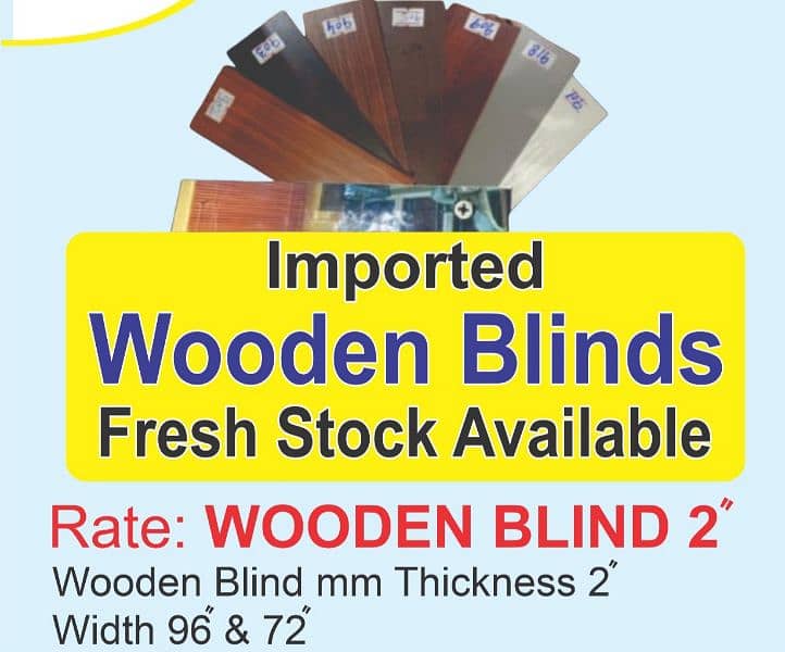 wooden floor window blind 1