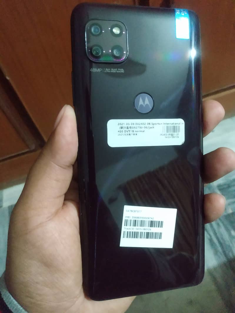 Motorola One 5G Ace PTA approved 10/10 single sim 0