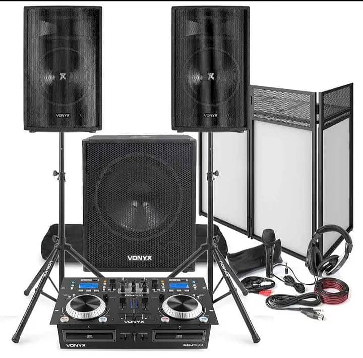 Dj for rent speaker 03028407501 4