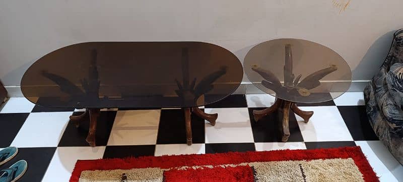 One center and one side table for sale 2