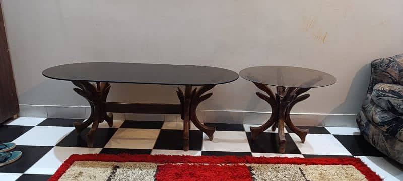 One center and one side table for sale 4