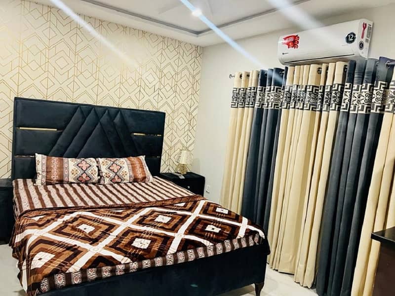 One Bed Furnished Apartment Available For Sale In Quaid Block Bahria Town Lahore 0