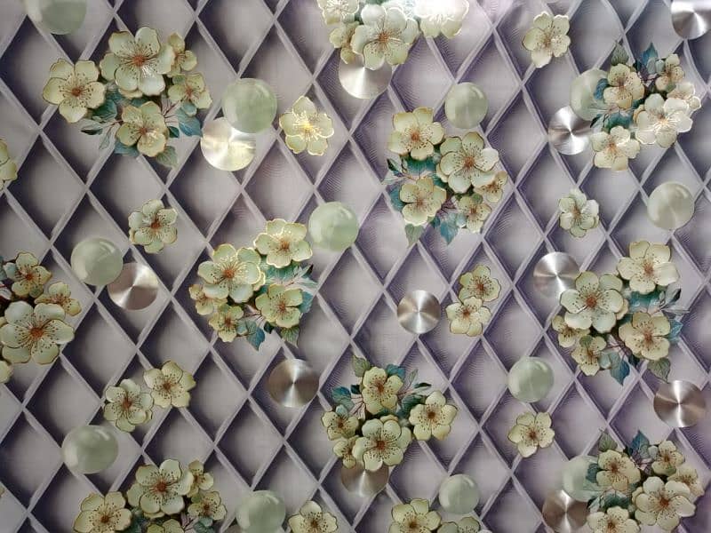 PVC Wall paper fabric 7