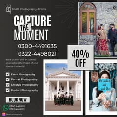 40% DISCOUNT @Bhatti Photography & Films