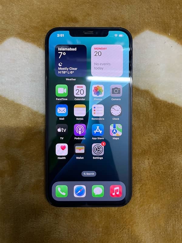 Iphone 12 pro max 256gb pacific blue non pta 1