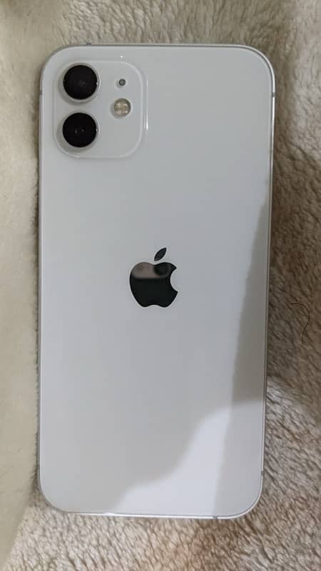 iPhone 12 White 128GB NON PTA - Glitch (All sims working in one slot) 6