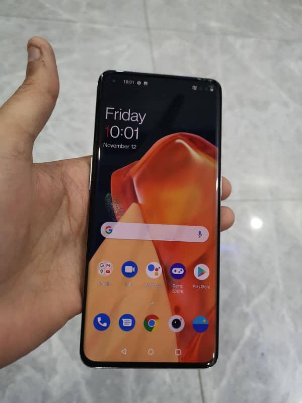 Oneplus 9 pro in good condition 12gb 256gb Dot in Lcd and glass break 17