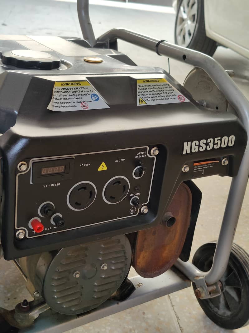 Hyundai Gasoline Generator 3 KW (HGS3500) 7